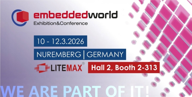 Meet Litemax at Embedded World 2026